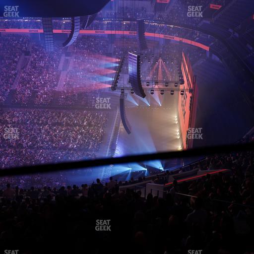 Delta Center - Section 129 Seat View