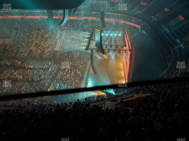 Delta Center - Section 129 Seat View