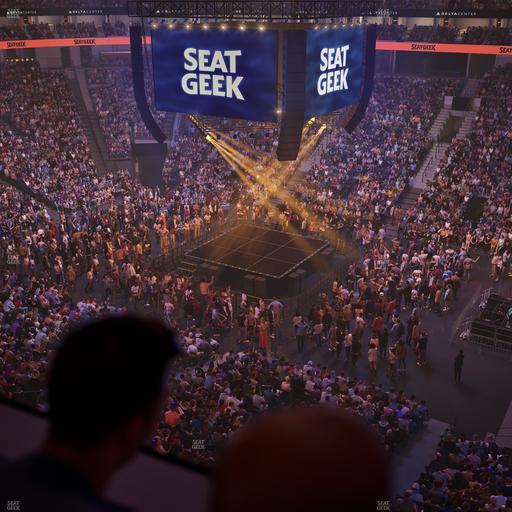 Delta Center - Section 129 Seat View