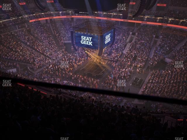 Delta Center - Section 129 Seat View