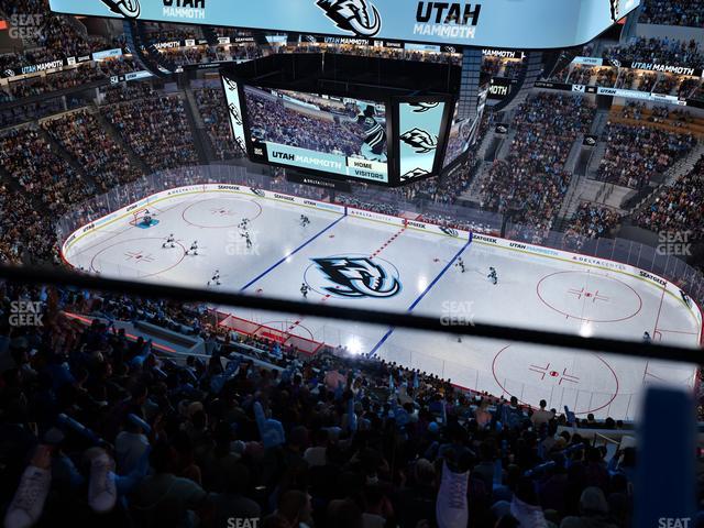 Delta Center - Section 129 Seat View