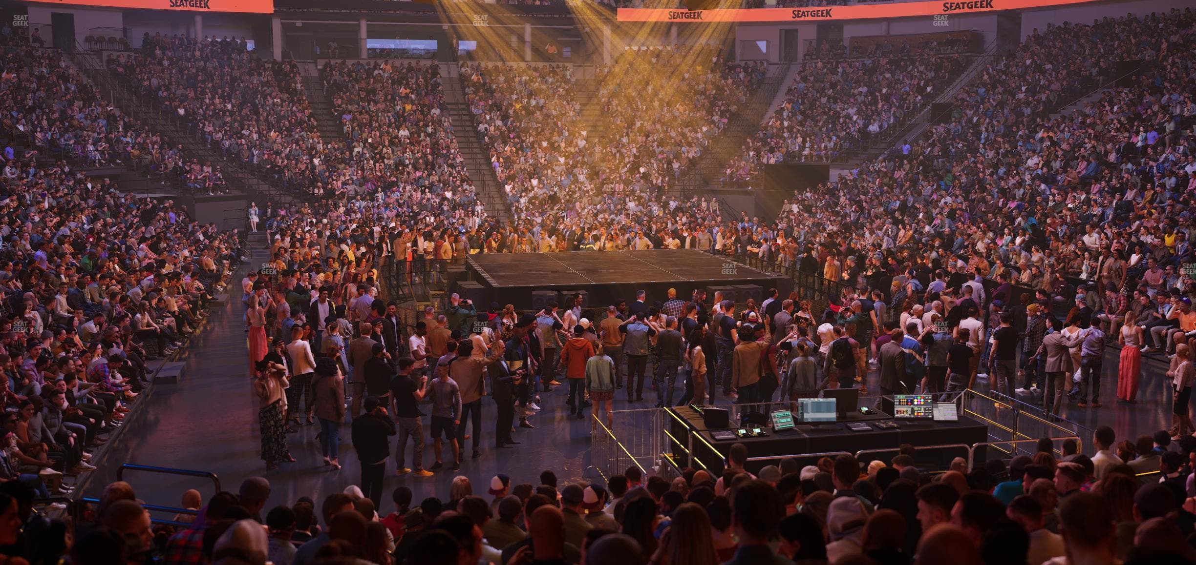 Delta Center - Section 13 Seat View