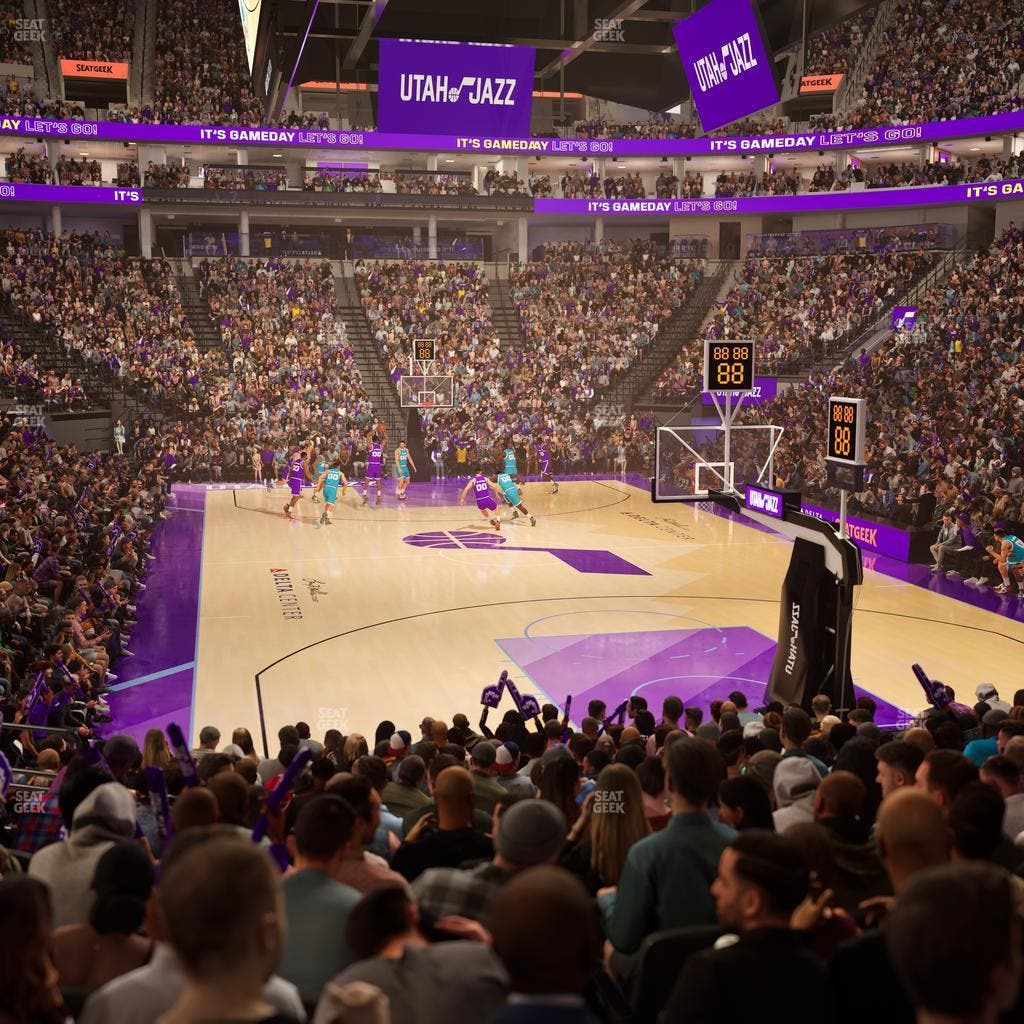 Delta Center - Section 13 Seat View