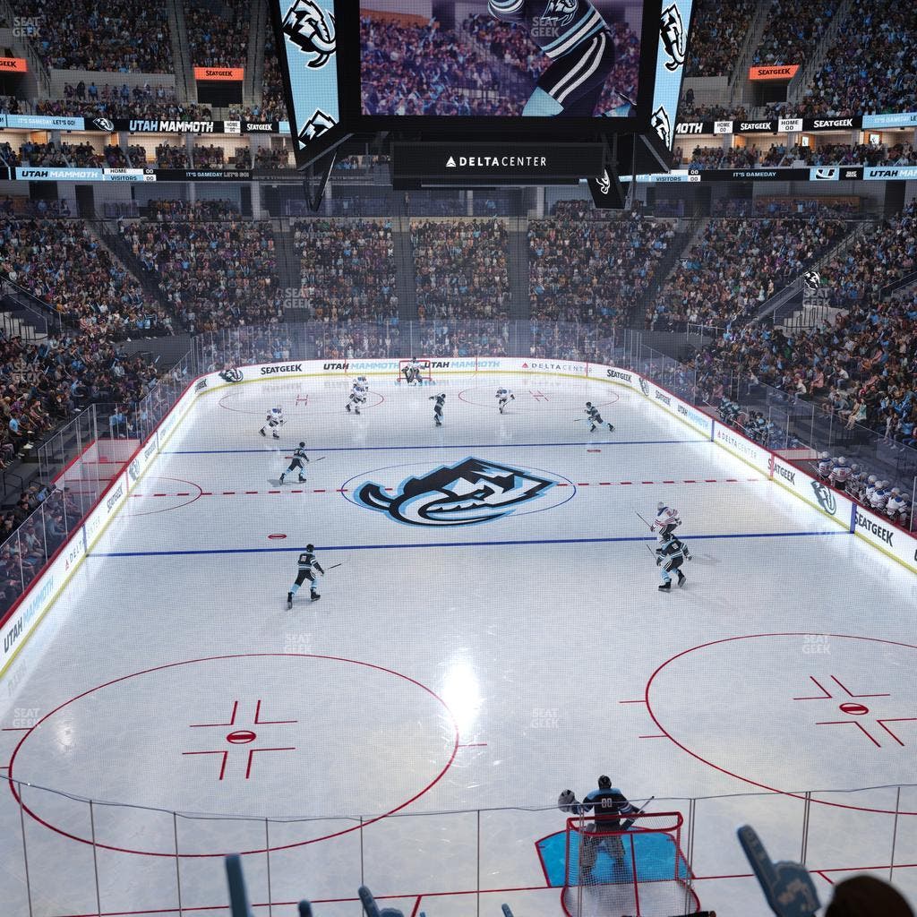Delta Center - Section 13 Seat View