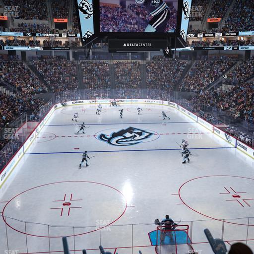 Delta Center - Section 13 Seat View