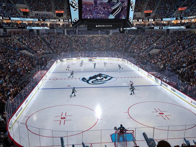 Delta Center - Section 13 Seat View