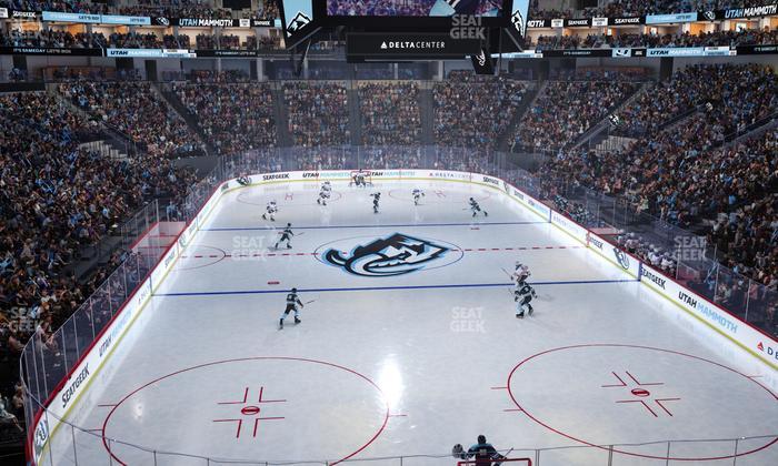 Delta Center - Section 13 Seat View