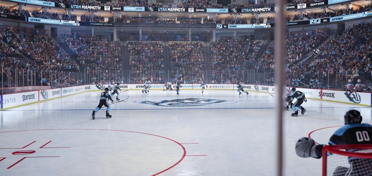 Delta Center - Section 13 Seat View