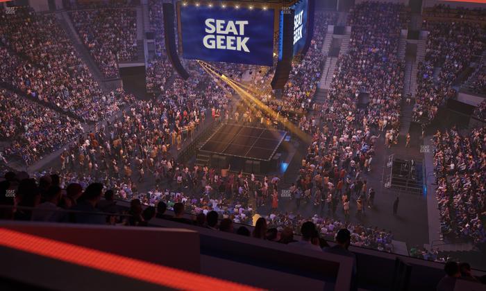Delta Center - Section 130 Seat View