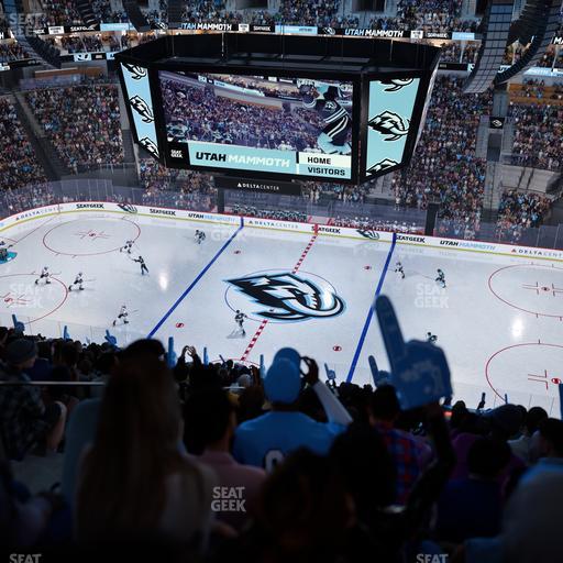 Delta Center - Section 130 Seat View