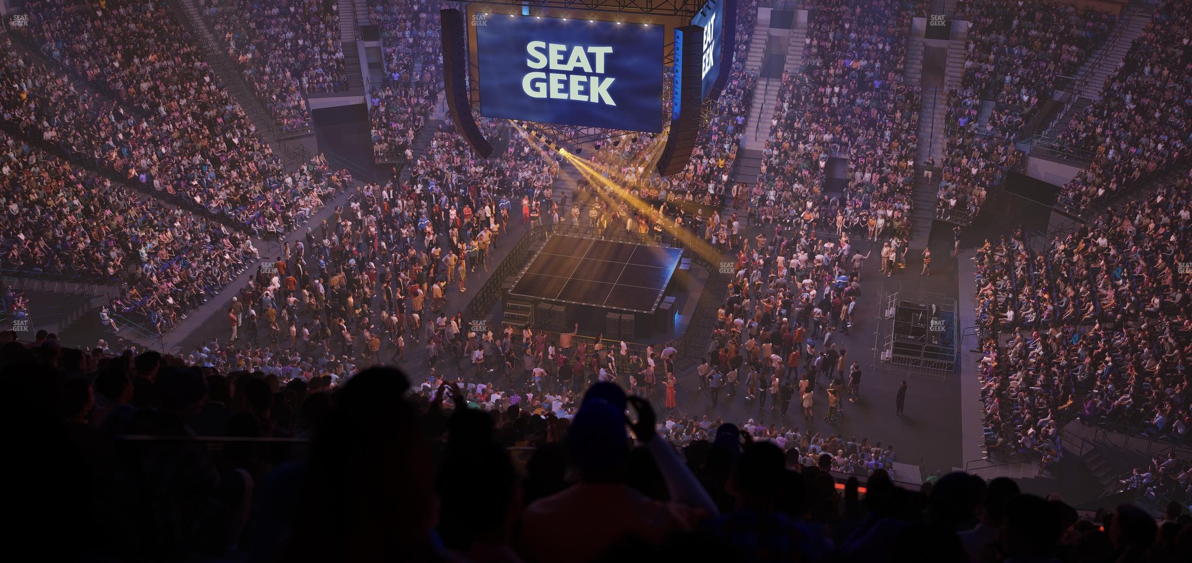 Delta Center - Section 130 Seat View