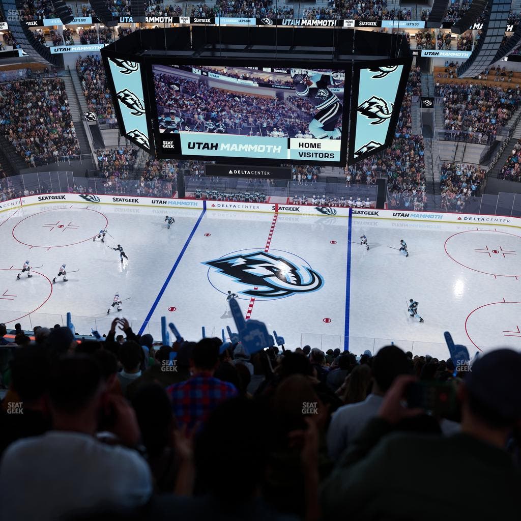 Delta Center - Section 131 Seat View