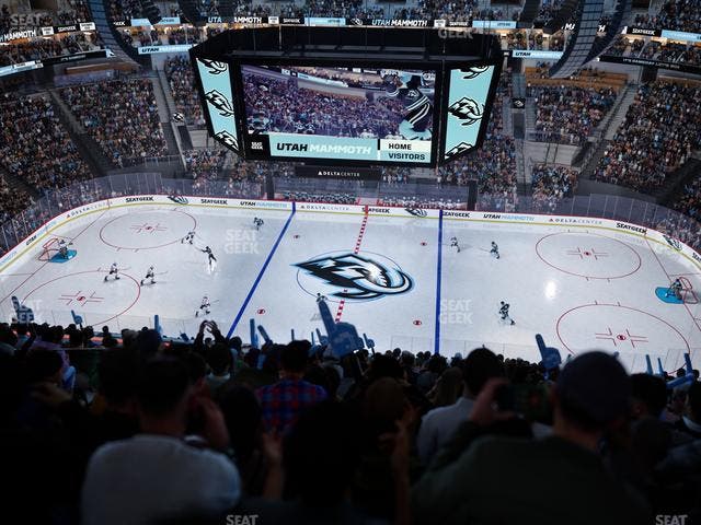 Delta Center - Section 131 Seat View