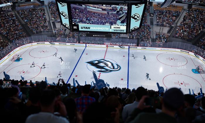 Delta Center - Section 131 Seat View