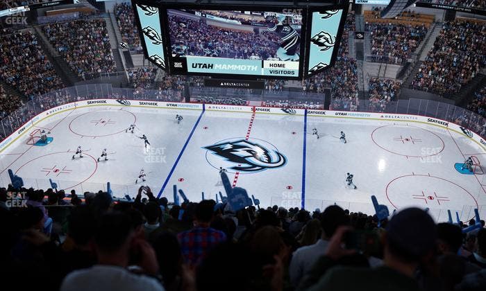 Delta Center - Section 131 Seat View