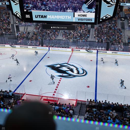 Delta Center - Section 131 Seat View