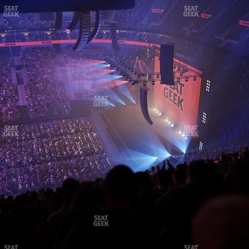 Delta Center - Section 131 Seat View