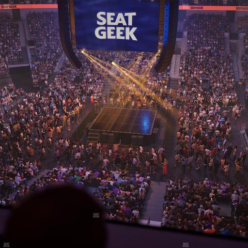 Delta Center - Section 131 Seat View