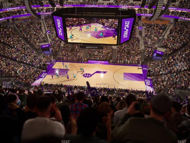 Delta Center - Section 131 Seat View Delta Center - Section 131 Seat View