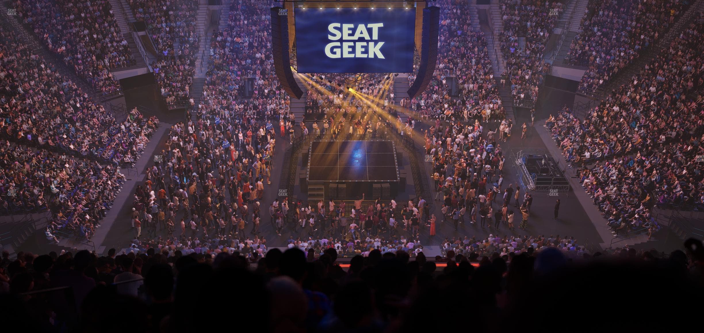 Delta Center - Section 132 Seat View