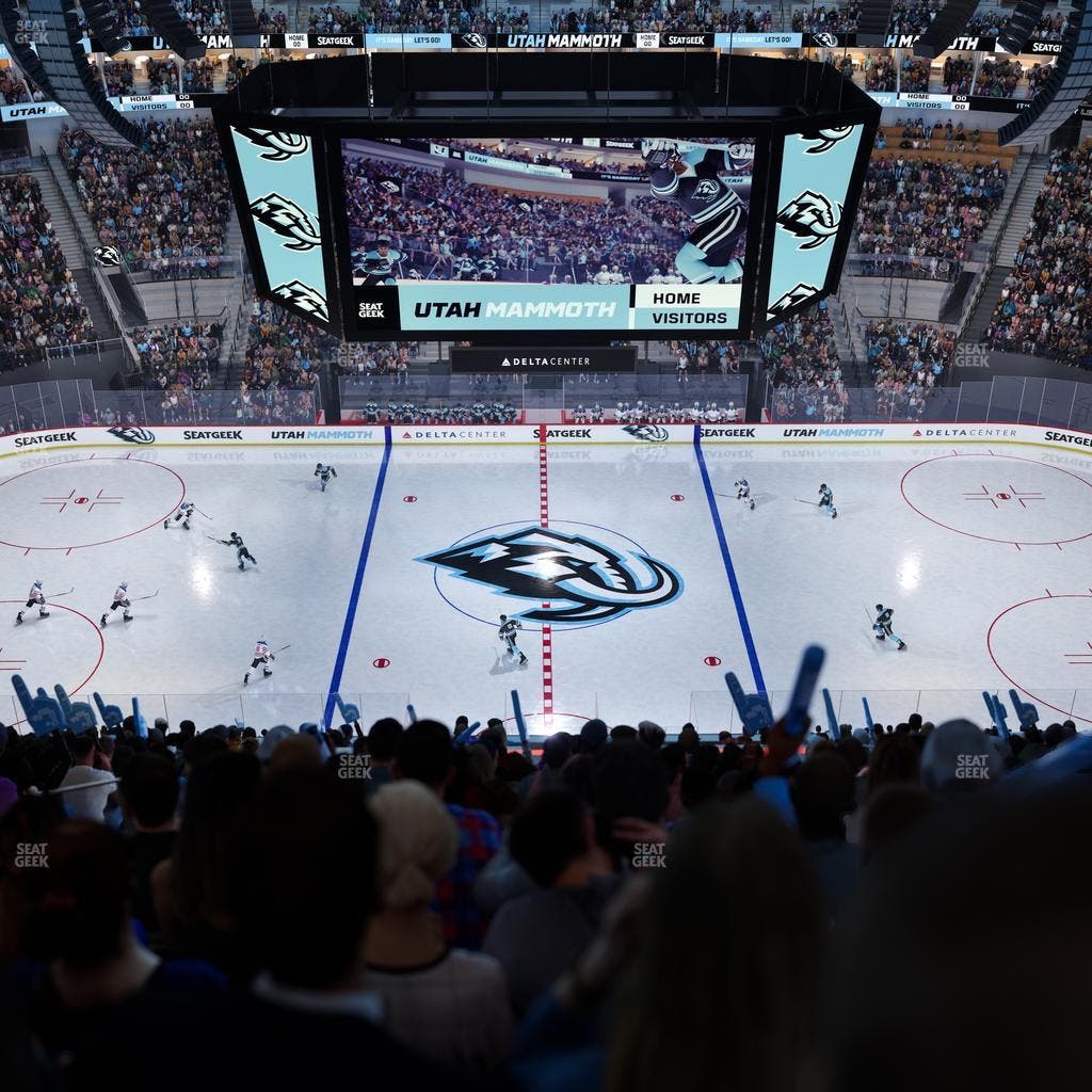 Delta Center - Section 132 Seat View