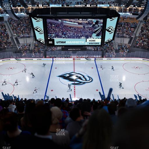 Delta Center - Section 132 Seat View