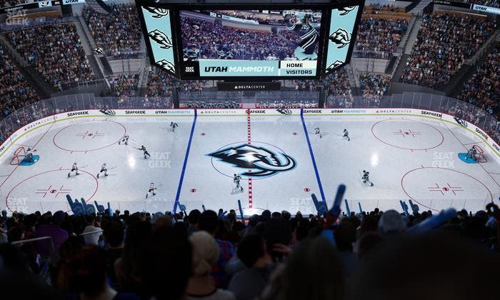 Delta Center - Section 132 Seat View