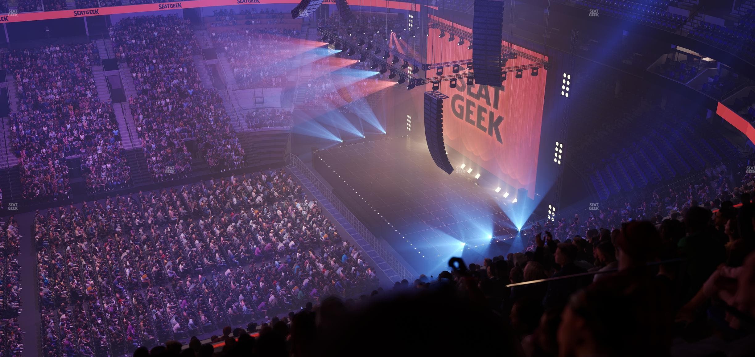 Delta Center - Section 132 Seat View