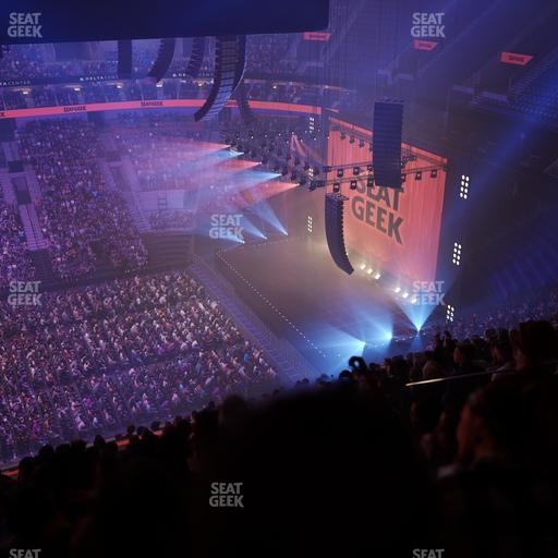 Delta Center - Section 132 Seat View