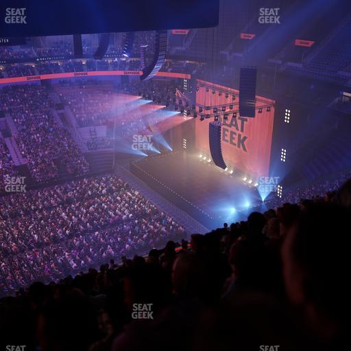 Delta Center - Section 133 Seat View