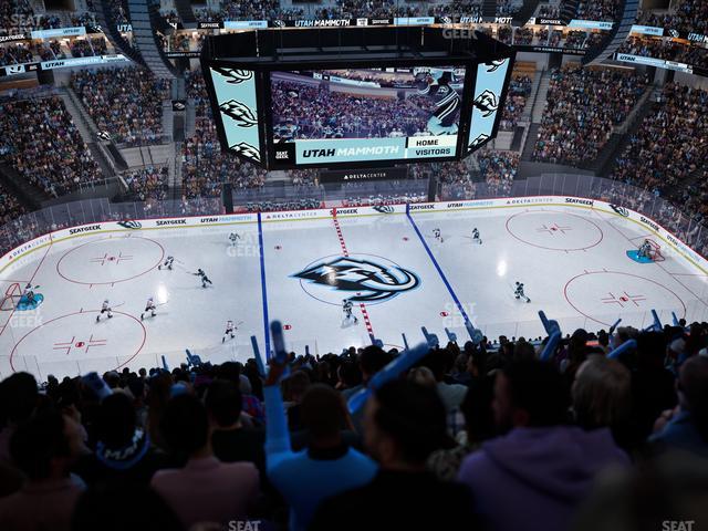 Delta Center - Section 133 Seat View