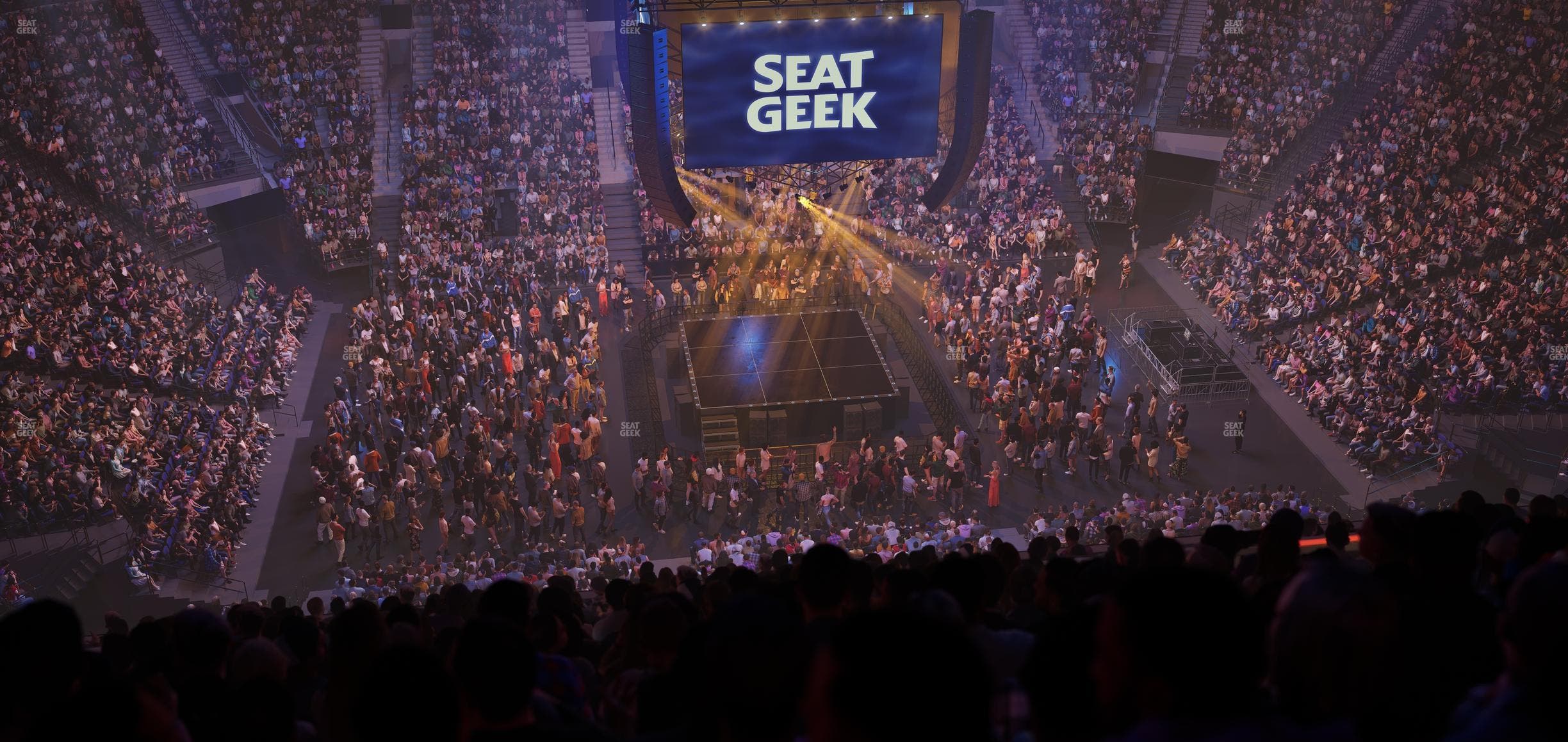 Delta Center - Section 133 Seat View