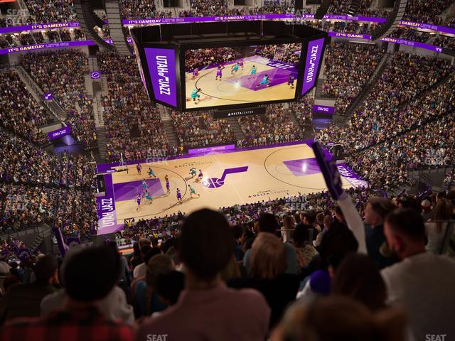 Delta Center - Section 134 Seat View Delta Center - Section 134 Seat View