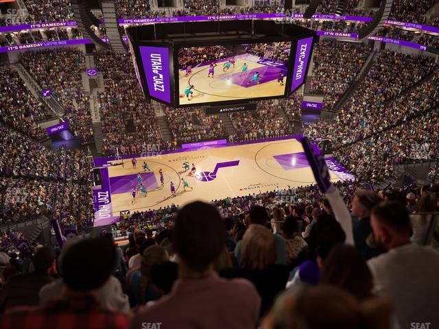 Delta Center - Section 134 Seat View