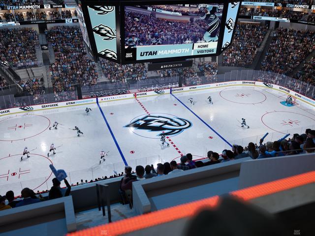 Delta Center - Section 134 Seat View