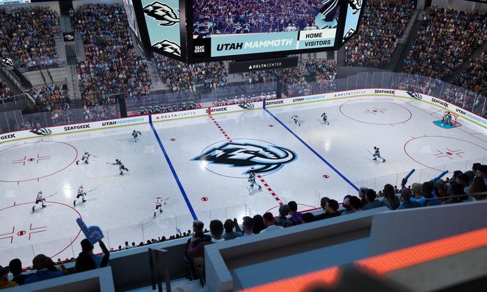 Delta Center - Section 134 Seat View