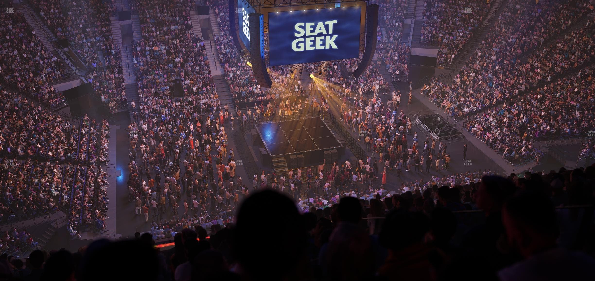 Delta Center - Section 134 Seat View