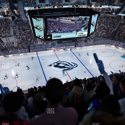 Delta Center - Section 134 Seat View