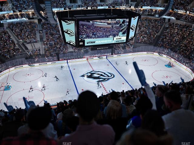 Delta Center - Section 134 Seat View