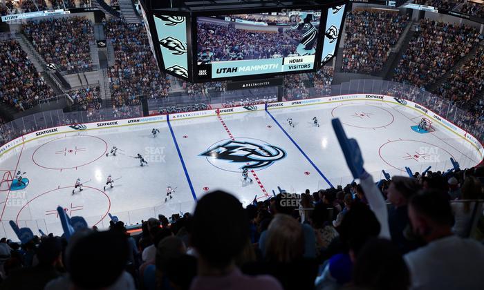 Delta Center - Section 134 Seat View