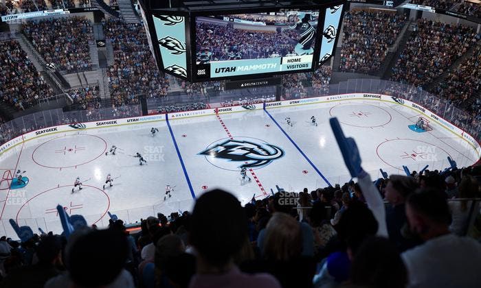 Delta Center - Section 134 Seat View