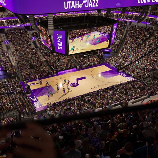 Delta Center - Section 135 Seat View