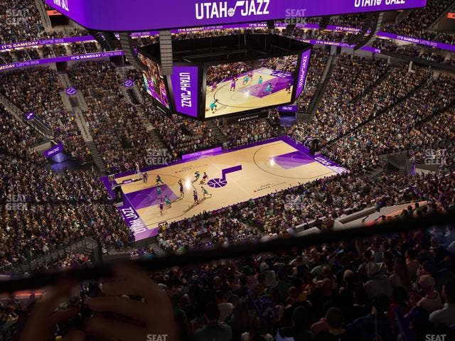 Delta Center - Section 135 Seat View