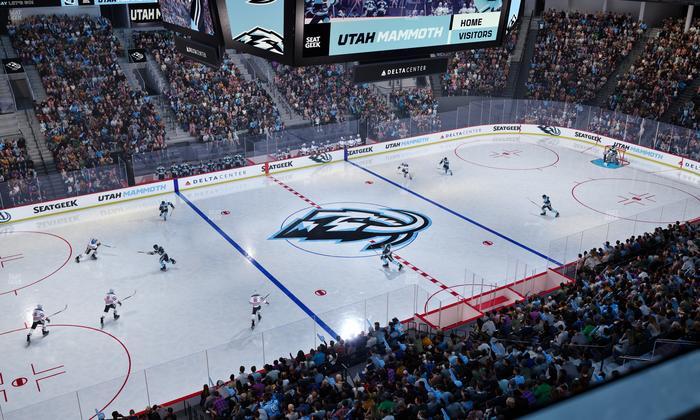 Delta Center - Section 135 Seat View