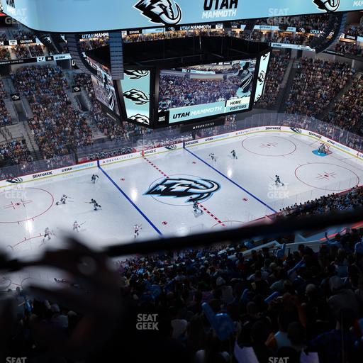 Delta Center - Section 135 Seat View