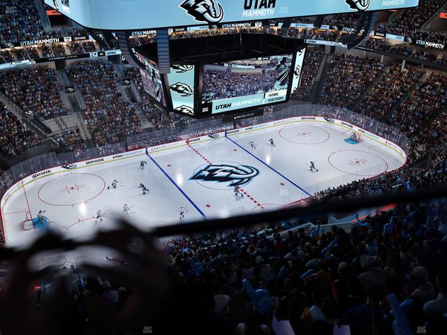 Delta Center - Section 135 Seat View