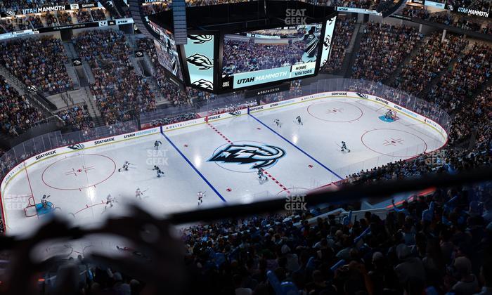 Delta Center - Section 135 Seat View