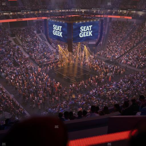 Delta Center - Section 136 Seat View