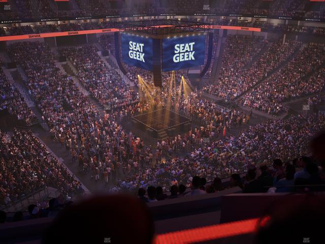 Delta Center - Section 136 Seat View