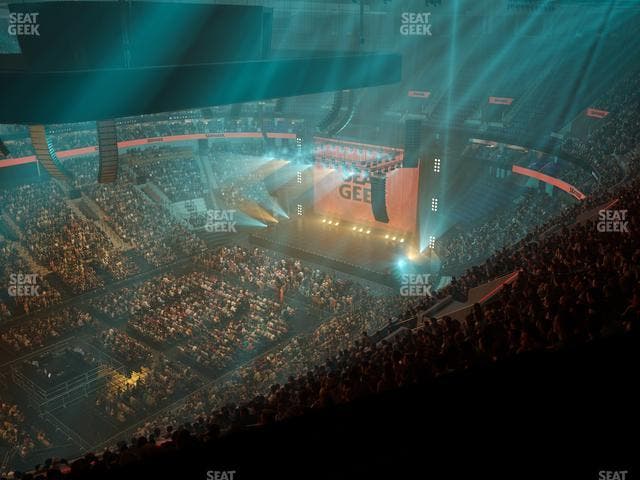 Delta Center - Section 136 Seat View